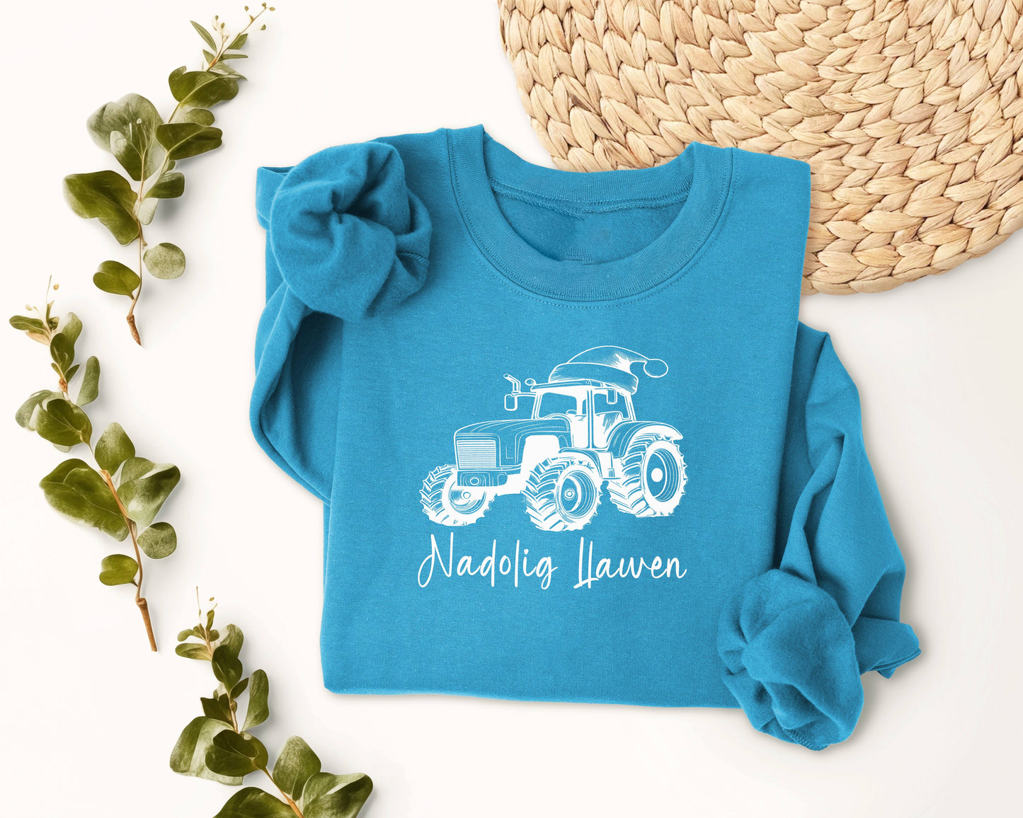 Children's Christmas tractor sweatshirt