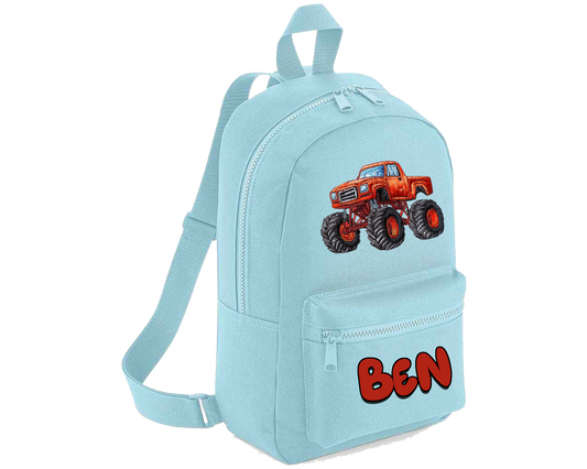 Monster truck Backpack