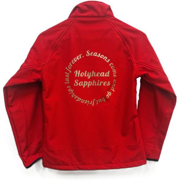 Holyhead Sapphires Soft Shell Jacket Red